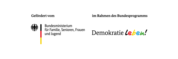 PfD Ingelheim - Logo BMFSFJ Demokratie leben_mit Förderzusatz