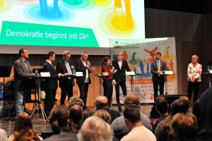 Diskussionsrunde in der 