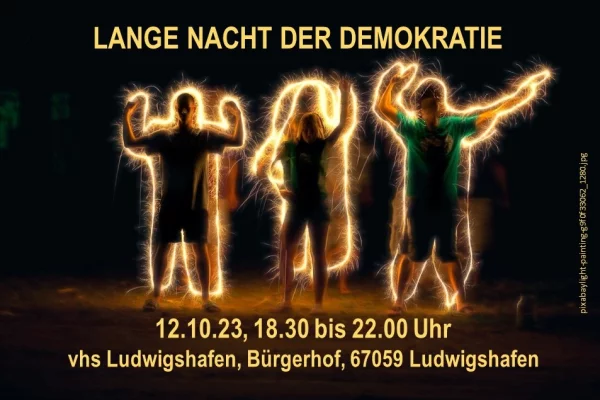 Foto Lange Nacht der Demokratie Ludwigshafen